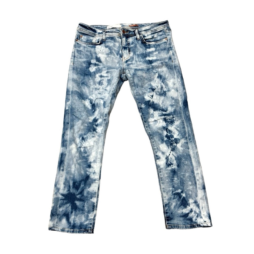 Anthropologie Pilcro Two Tone Slim Boyfriend Jeans 29